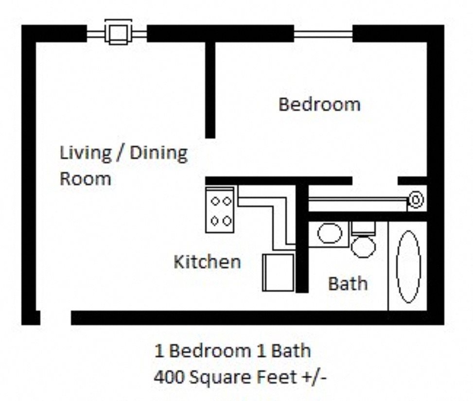 Buckroe Lake Apartments Hampton VA 1 Bedroom 1 Bath